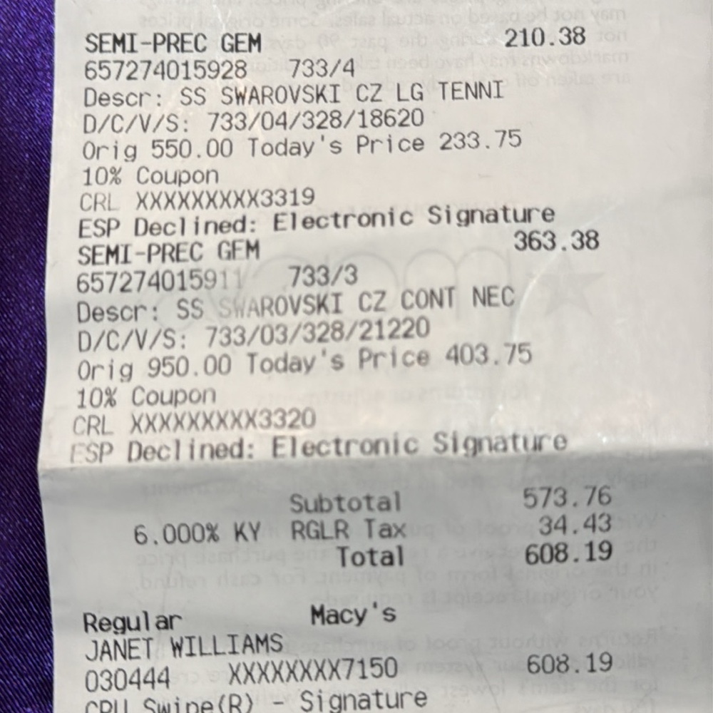 NWT 16” Swarovski Silver Crystal Necklace - Picture 5 of 12